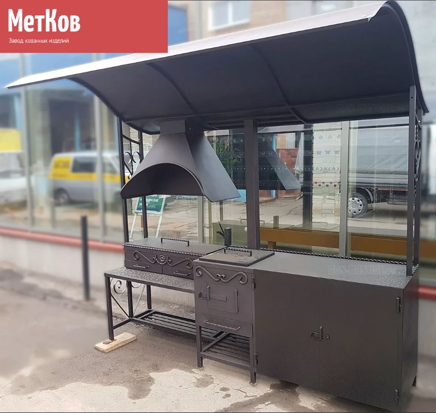 Мангал ШЕФ-ПОВАР с дымоходом