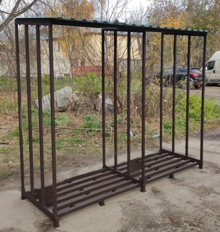 ДРОВНИК 270 Х 80 Х 210 ОБЪЕМ 4.3 КУБ