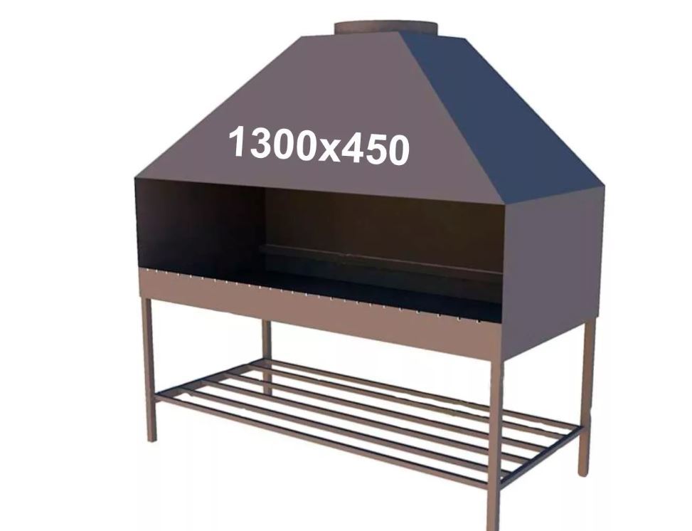 Профессиональный мангал 1300х450
