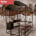 Мангал беседка Лаванда