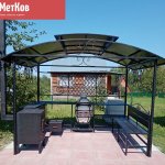 Беседка с мангалом Король