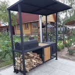 Мангал Лофт AL1 со шкафом